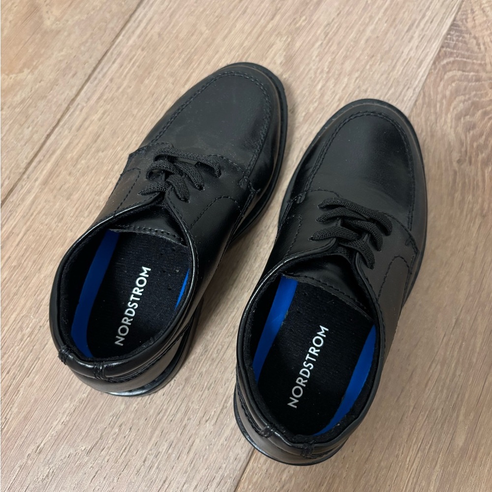 Nordstrom Kids’ Zach Derby - Black Dress Shoes